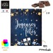 Calendrier de l'Avent basic 125g gianduja bio cadeau d’entreprise