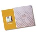 Carte de voeux Carré de chocolat 4g Bio avec bague personnalisable, Carte de voeux publicitaire