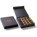 Coffret Délicieux personalisé 19 bonbons de chocolats, Made in France publicitaire