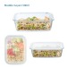 Lunchbox en verre 120cl, Lunchbox durable publicitaire