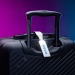 Porte-étiquette à bagage réfléchissant, porte-étiquette à bagage publicitaire