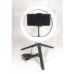 Anneau selfie LED avec trépied, lampe photo publicitaire