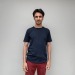 T-shirt unisexe 240g col rond, T-shirt en coton bio publicitaire