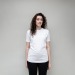 T-shirt unisexe 240g col rond, T-shirt en coton bio publicitaire