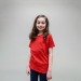 T-shirt enfant col rond bord cote, T-shirt enfant publicitaire