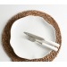 Assiette plate design nuage cadeau d’entreprise