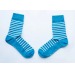 Chausettes en plastique marin recyclé, Paire de chaussettes publicitaire