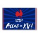 Drapeau coupe du monde de rugby cadeau d’entreprise