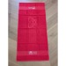 Drap de bain logo embossé relief jacquard 70x140 cm au Pantone cadeau d’entreprise