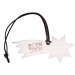 Casse-noix, motif standard, en acier inoxydable en sachet sans noix - comète dans un sac de violoncelle - la norme, décoration et objet de Noël publicitaire