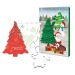 Livre de recettes de Noël, Sapin, avec moule à gâteau sapin - Design standard cadeau d’entreprise