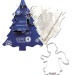 Livre de recettes de Noël, Sapin, avec moule à gâteau sapin - Design standard, décoration et objet de Noël publicitaire