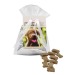 Friandises pour chien dans sachet organza, accessoire pour chiens et chats publicitaire