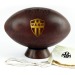 Ballon de rugby vintage cuir, ballon de rugby publicitaire