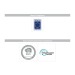 Stylo bille stylet twist noir, Stylo avec stylet pour écran tactile publicitaire