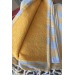 Fouta éponge 200x100cm en coton recyclée cadeau d’entreprise