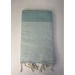 Fouta Nid d'abeille rayée recyclée 200x100cm  cadeau d’entreprise