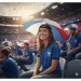 Chapeau ombrelle France 60cm cadeau d’entreprise