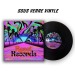 Pack de 4 sous-verres en vinyle 100% personnalisables cadeau d’entreprise
