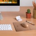Souris optique wireless en bambou, Souris d'ordinateur publicitaire
