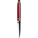 Stylo à bille en plastique et métal avec lumière et touch screen, stylo lampe publicitaire