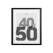cadre photo nr eva 40x50 dis, noir cadeau d’entreprise