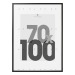 cadre photo nr eva 70x100 dis, noir, cadre photo publicitaire