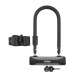 Antivol en U pour vélo 180x245mm avec support, antivol de vélo publicitaire