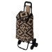 chariot 6roues jute terre inco, marron cadeau d’entreprise
