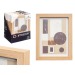 cadre photo mural en bois naturel 15x20cm cadeau d’entreprise