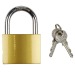Cadenas de sécurité à clé h8.6cm, cadenas publicitaire