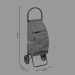 chariot 2roues metal gris nomade, gris cadeau d’entreprise