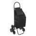 chariot 6roues metal noir nomade, noir cadeau d’entreprise