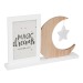 cadre photo mdf lune 10x15, blanc cadeau d’entreprise