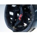 Casque de vélo Inmold noir mat, casque de vélo publicitaire