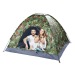 Tente de camping Camo XXL pour 2-3 personnes, tente de camping publicitaire