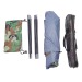 Tente de camping Camo XXL pour 2-3 personnes, tente de camping publicitaire