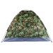 Tente de camping Camo XXL pour 2-3 personnes, tente de camping publicitaire