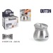 Sucrier verre acier Quttin cadeau d’entreprise