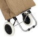 chariot shopping 2 roues en jute cadeau d’entreprise