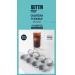 Bac à glaçons rond flexible en silicone 4 cubes Quttin cadeau d’entreprise
