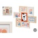 cadre photo multiple 6 10x15cm avec métal cadeau d’entreprise
