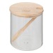Sucrier verre et bois 0,4L hermet, transparent cadeau d’entreprise
