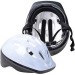 Casque de vélo pour enfant gris clair, casque de vélo publicitaire
