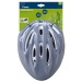 Casque de vélo avec visière amovible gris, casque de vélo publicitaire