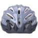 Casque de vélo avec visière amovible gris cadeau d’entreprise