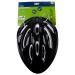 Casque de vélo avec visière amovible noir, casque de vélo publicitaire