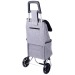 Chariot de courses avec sac, gris, 40 l cadeau d’entreprise