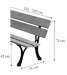 Miniature du produit Banc en bois longueur 1.50m 3