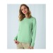 Sweat col rond organique femme cadeau d’entreprise